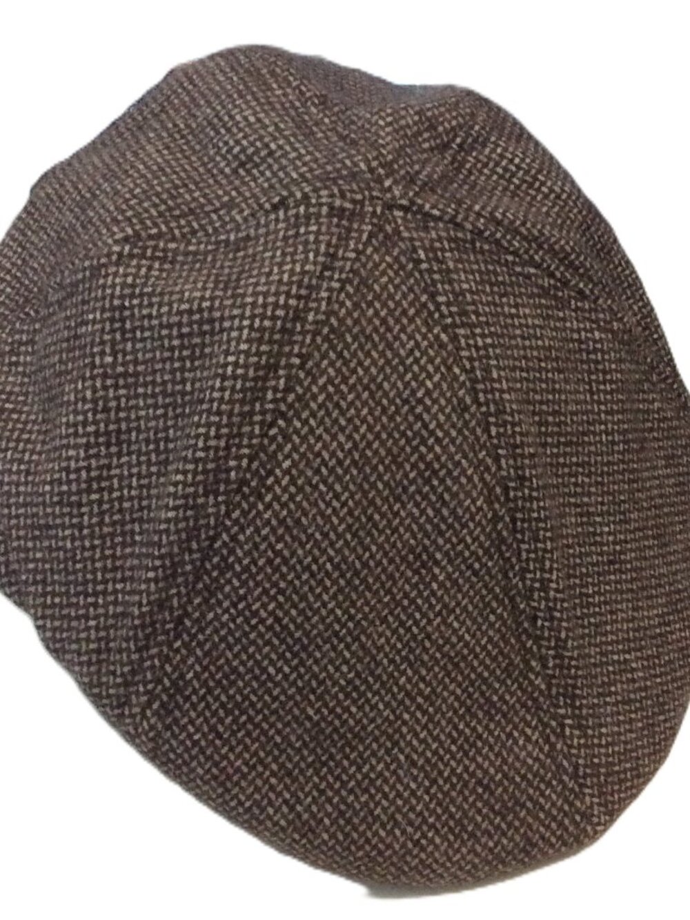 Men's U.S. Polo Assn. Newsboy Cap - Brown Tweed